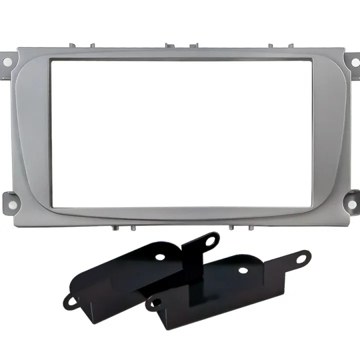 AURA AFA-FD13 Рамка 2 DIN для Ford Focus 2, Mondeo (2007+), Galaxy (2006+) серебро (RFO N15S) в Энгельсе
