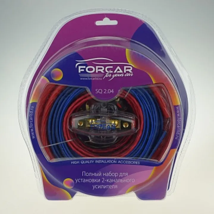 FORCAR SQ 2.04 Комплект установочный для 2-канального усилителя в Энгельсе