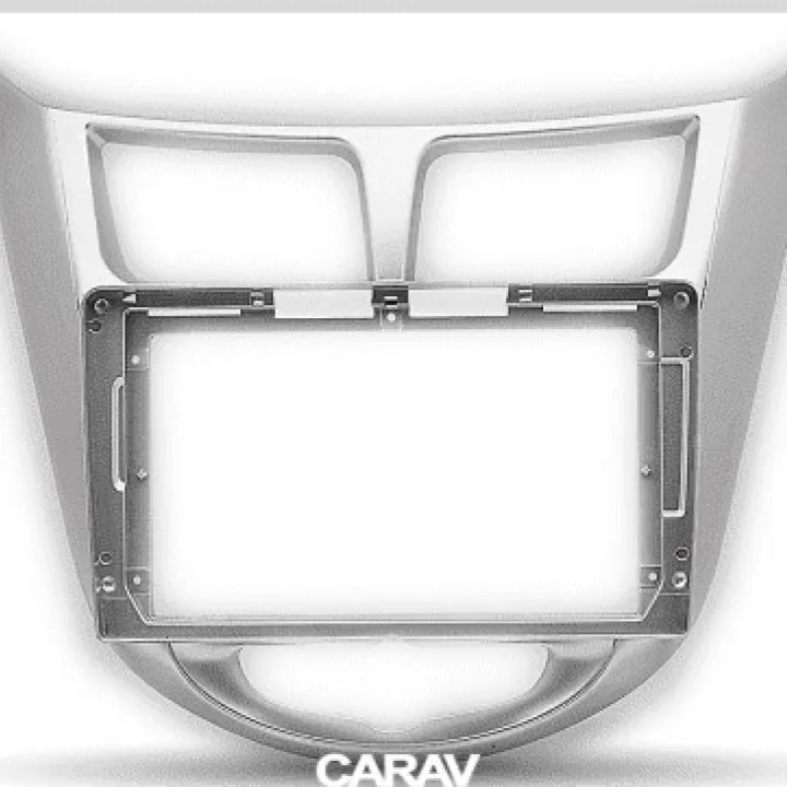 CARAV 22-105 Рамка UMS для HYUNDAI Solaris 2010-2017, 9" в Энгельсе