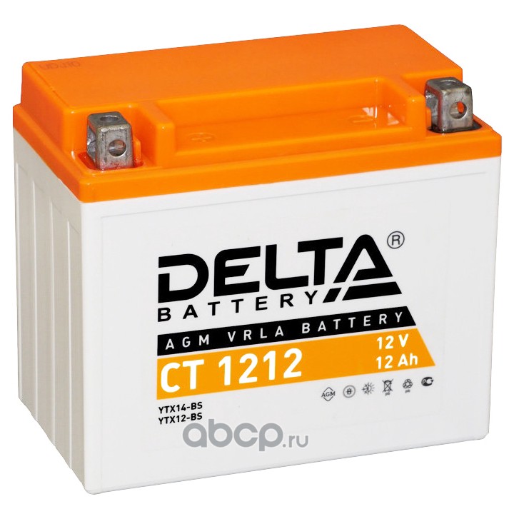 Аккумулятор 12 а/ч DELTA BATTERY CT1212 в Энгельсе