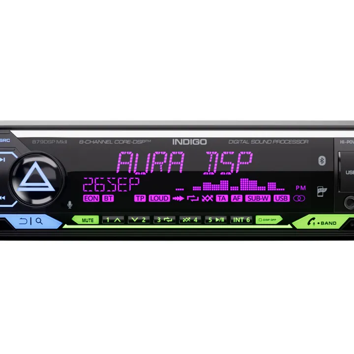 AurA INDIGO-879DSP MkII Hi-POWER 1 din магнитола в Энгельсе