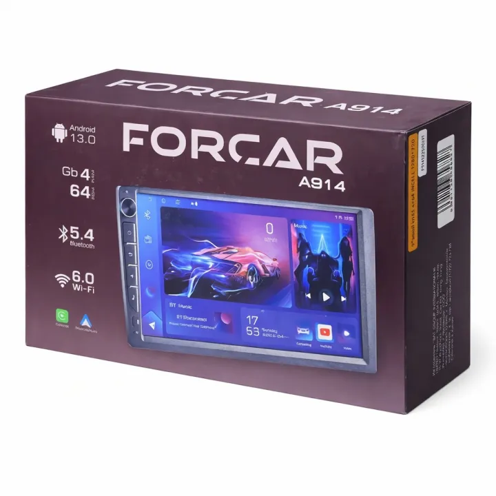 FORCAR A914 9' Энкодер 4/64Gb, Wifi, BT, GPS, 1280*720 в Энгельсе