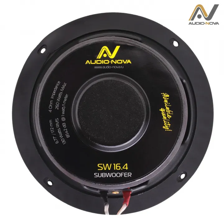 AUDIO NOVA SW16.4  сабвуфер 6.8" в Энгельсе